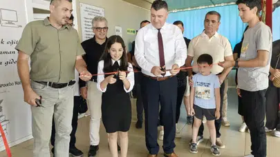 Fırçasını konuşturdu, Bozyazı’yı kendine hayran bıraktı: 7. sınıf öğrencisi Açelya’nın büyük başarısı