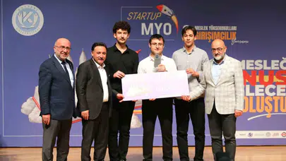 Genç mucitler Kayseri’de sahneye çıktı: StartUpMYO’da zirvenin sahibi belli oldu