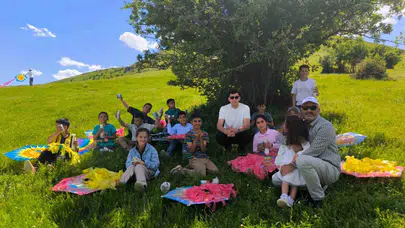 Muş’ta gökyüzü şenlendi: Öğrenciler baharı uçurtmalarla karşıladı