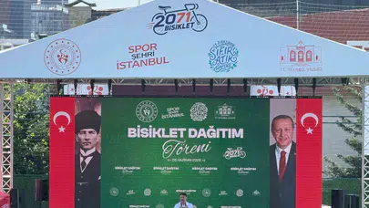 Bahçelievler’de dev teslimat: 2 bin 71 çocuk hayallerindeki bisiklete kavuştu