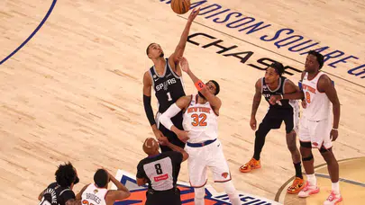 Madison Square Garden'da sessizlik: Knicks'in 13 maçlık serisine Spurs darbesi