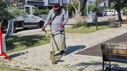 Efeler’de yaz mesaisi: Parklar hem güvenli hem estetik hale getiriliyor