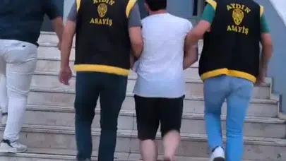 25 yıl hapis cezasıyla aranıyordu: Kuşadası'ndaki gizli adrese şafak operasyonu
