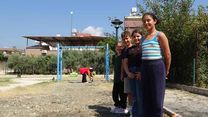 Temizlik yapayım derken çocukların oyun alanını küle çevirdi: 66 yaşındaki kadın hakkında işlem yapıldı