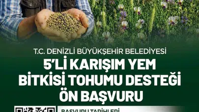 Denizli’de üreticinin yüzünü güldürecek hamle: Yem maliyetlerini düşürecek destek paketi için geri sayım başladı