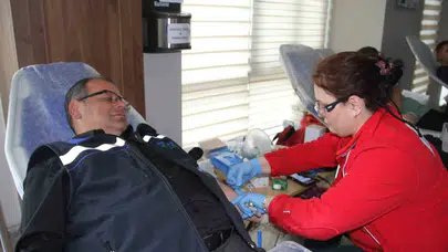 Aras Elektrik personelinden örnek davranış: Kızılay için seferber oldular