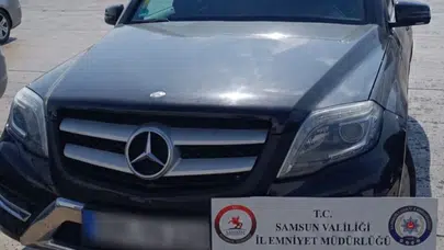 Samsun’da kaçakçılık operasyonu: Lüks araca el konuldu, sahiplerine ağır fatura