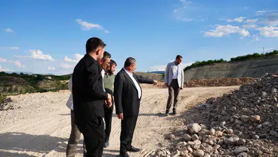 Darende’de yeni sosyal merkez için geri sayım: Başkan Bozkurt şantiyeyi denetledi