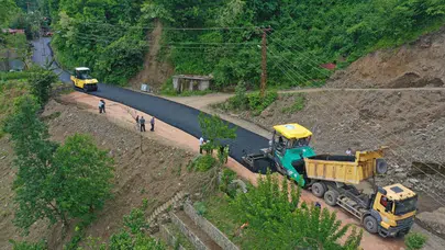 Tozlu yollar tarih oluyor: Çiseli Şelalesi’ne giden güzergahta asfalt konforu başlıyor