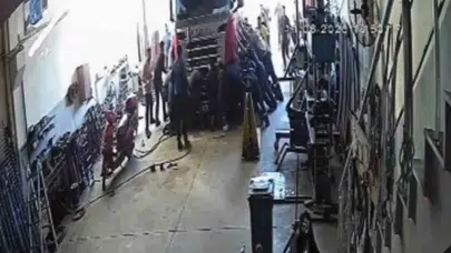 Aksaray’da saniyelerle yarışılan kurtarma operasyonu: Sanayi esnafı tek yürek oldu
