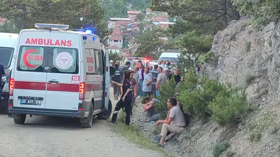 Samsun’da acı kaza: Genç sürücü uçuruma yuvarlanan traktörde can verdi