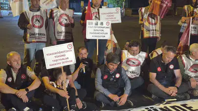 YÖK önünde gece nöbeti: İdari personelin tayin çığlığı yükseliyor