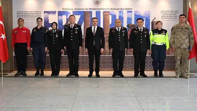 Erzurum’da gurur günü: Jandarma teşkilatının 187 yıllık destanı kutlanıyor