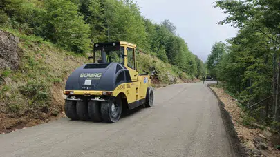 Trabzon’da ulaşım seferberliği: Yayla yollarında beton dönemi başladı