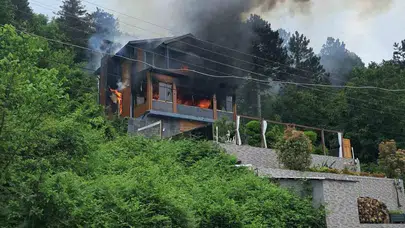 Alevlerin arasında ölümden döndü: 81 yaşındaki R.Ö. için seferber oldular