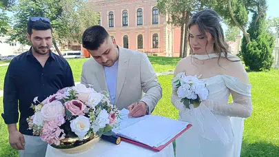 Unutulmaz bir imza için takvimleri beklediler: Edirne’de 33 nikah birden