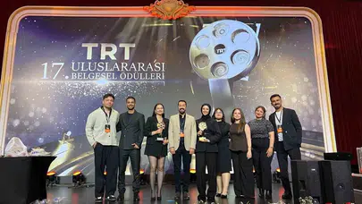 Genç sinemacıların büyük gururu: TRT sahnesinde Karabük rüzgarı esti