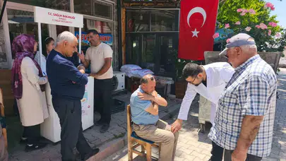 Çemişgezek’te meydan sağlık merkezine dönüştü: Hareket yaşınızı biliyor musunuz?