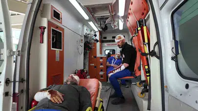Erzurum’da nefes kesen anlar: Şehir Hastanesi olası afetlere karşı alarm durumuna geçti