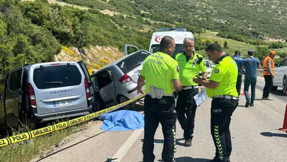 Isparta’da acı bilanço: Eğirdir yolunda feci kaza 1 can aldı