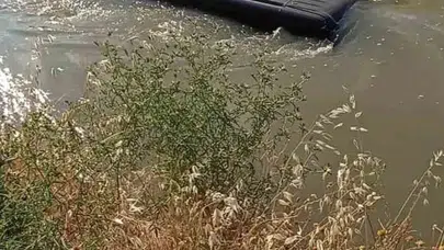 Ölümle burun buruna geldi: Saniyelerle yarışıp kendini dışarı attı
