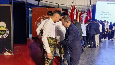 Diplomasını alan genç ustalar: İnegöl’de 11 asırlık Ahilik geleneği yeniden hayat buldu