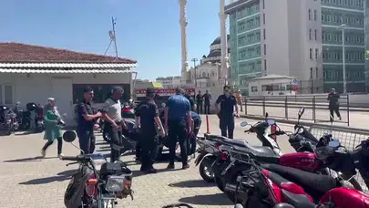 Gaziantep Adliyesi önünde dehşet anları: Görüş bekleyen iki kişiye kurşun yağdırdı