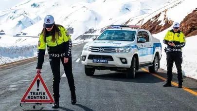 Erzurum yollarında tehlikeli bilanço: Beş ayda binlerce kaza yaşandı