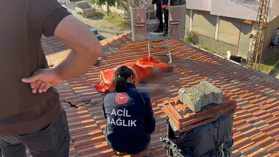 Çorum'da acı veda: Ankara'dan memleketine dönen adam çatıdan düşerek can verdi