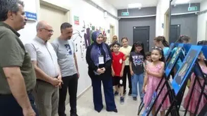 Havran’da sanat rüzgarı: Geleceğin sanatçıları hünerlerini sergiledi