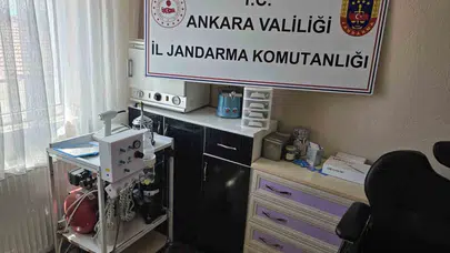 Sahte doktorun muayenehanesi jandarmadan kaçmadı: 3 milyon liralık vurgun operasyonu