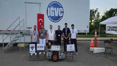 ABD'de Türk mühendislik rüzgarı: Karabük Üniversitesi'nin otonom aracı devleri geride bıraktı