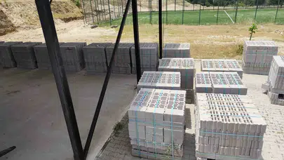 Kekik diyarı Türlübey'de imece ruhu: Düğün salonu inşaatına özel sektörden büyük destek