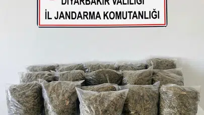 Zehir tacirlerine Diyarbakır’da ağır darbe: Jandarmadan geniş çaplı narkotik operasyonu