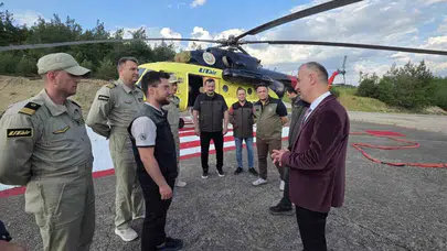 Yeşil Vatan’a havadan güçlü kalkan: Karabük yangınlara karşı teyakkuza geçti