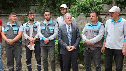 Bayram mesaisinde tam not: Hacılar'da hizmetin mimarlarıyla buluştu