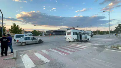 Karaman’da dehşet anları kamerada: Şerit ihlali faciaya davetiye çıkardı