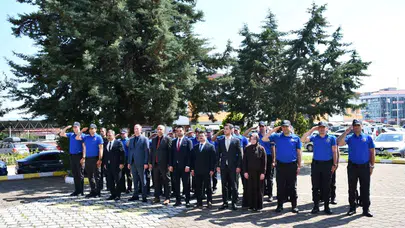 Vezirköprü’de tarihi gün: İnfaz koruma personeli ilk kez onurlandırıldı