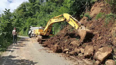 Ordu’da ulaşım seferberliği: 236 mahalle yolu yeniden trafiğe açıldı