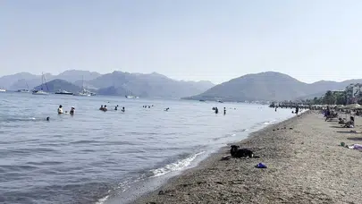 Marmaris’te yaz sezonu erken geldi: Sahillerde renkli görüntüler