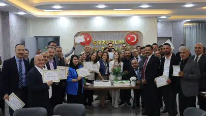 Erzurum’da adalet terazisi uzlaşıyla dengeleniyor: Toplumsal barışın mimarları ödüllendirildi