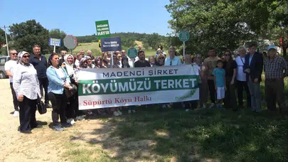 İnegöl’de isyan bayrağı: "Doğamız rant uğruna şantiye alanına çevrildi"