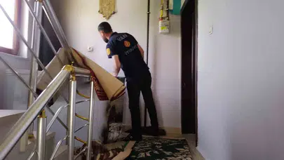 Van’da korku dolu anlar: Alevler evi sardı, mahalleli sokağa döküldü