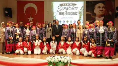 Kahramankazan’da el emeği göz nuruna teknoloji dokunuşu: Yılsonu sergisi kapılarını açtı