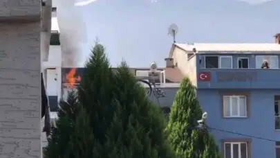 Gürsu'da korkutan dumanlar: İtfaiyenin zamanla yarışı faciayı önledi