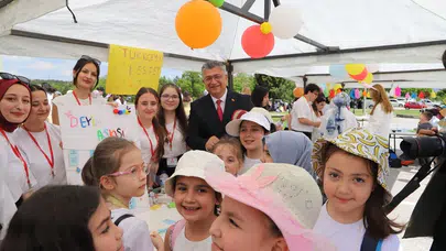 Kütahya’da miniklerin bayramı: Üniversite kampüsü dev bir oyun alanına dönüştü
