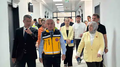 Babaeski'de sağlıkta dev dönüşüm: Vali Turan inşaat alanında incelemelerde bulundu