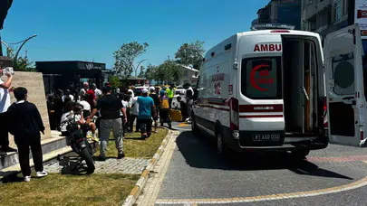 Akçakoca’da trafik kâbusu: Çuhallı Çarşısı’nda motosikletli sürücü yola savruldu