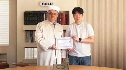 Uzak Doğu'dan Bolu'ya uzanan manevi yolculuk: İslamiyet'i seçti