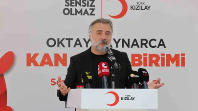 Oktay Kaynarca’dan Kızılay’a anlamlı destek: Malatya’daki kan merkezine ünlü oyuncunun ismi verildi